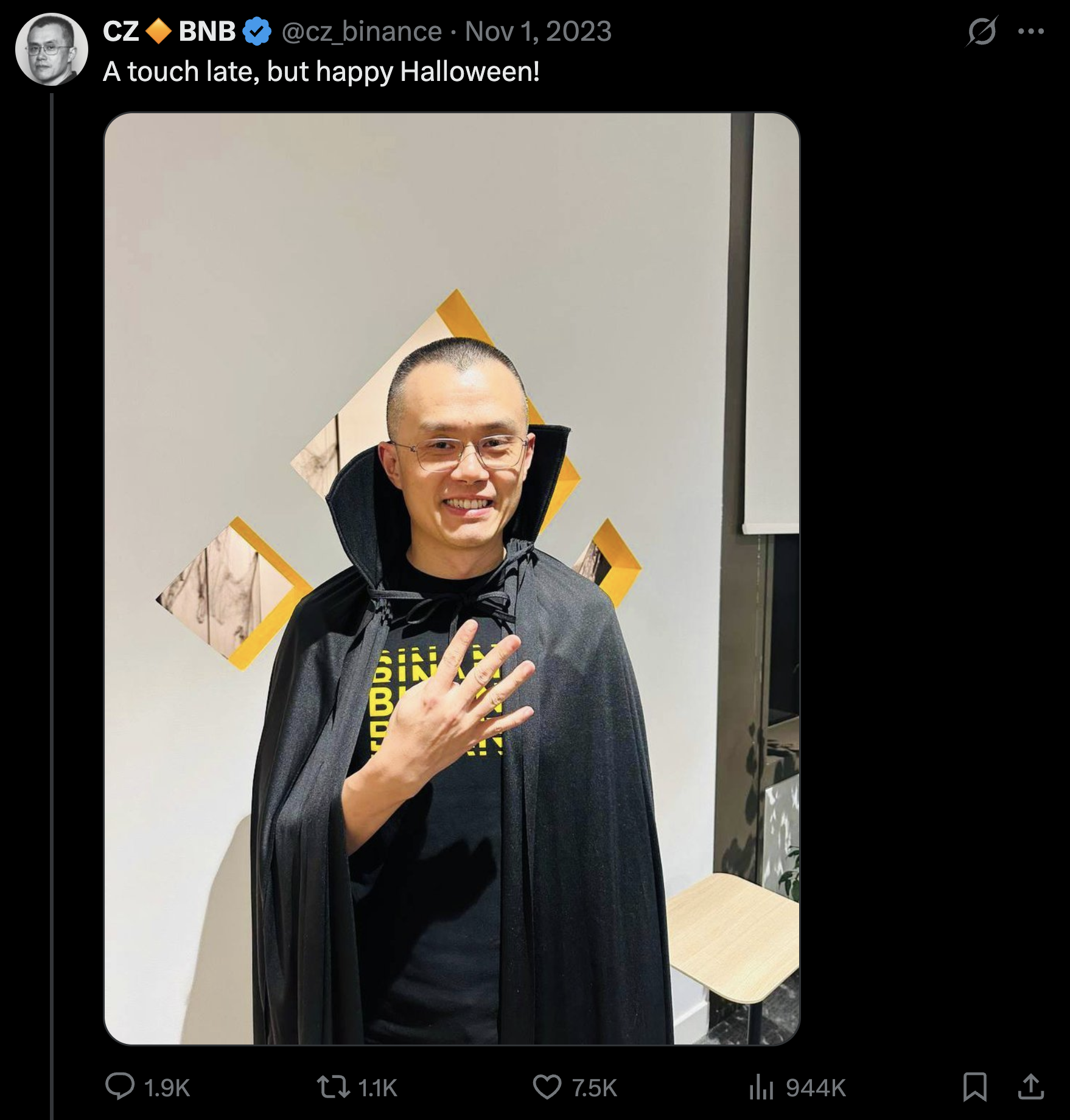 CZ’s November 1, 2023 Halloween post